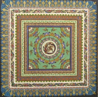 《珐琅敦煌藻井系列》荣获“百鹤奖” 传统工艺与现代数字艺术的璀璨交融