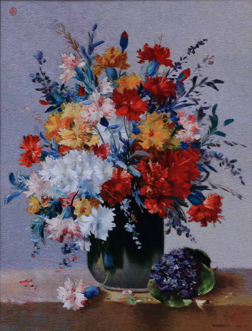 中国工艺美术大师朱军成 刺绣技艺与电脑动画设计的交融与创新